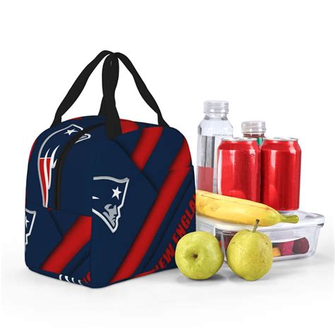 patriots lunch bag